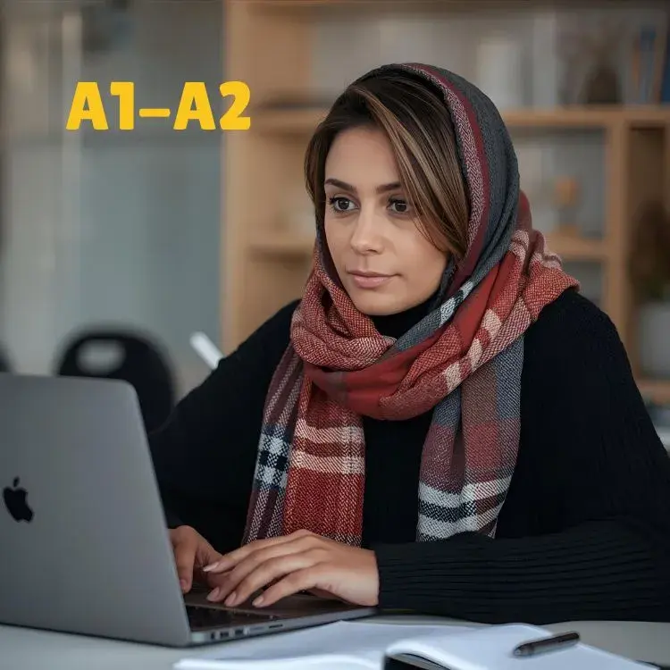 Deutsch A1–A2 online üben – Alltagsdeutsch für Einkaufen, Arztbesuche, Schule und erste Gespräche